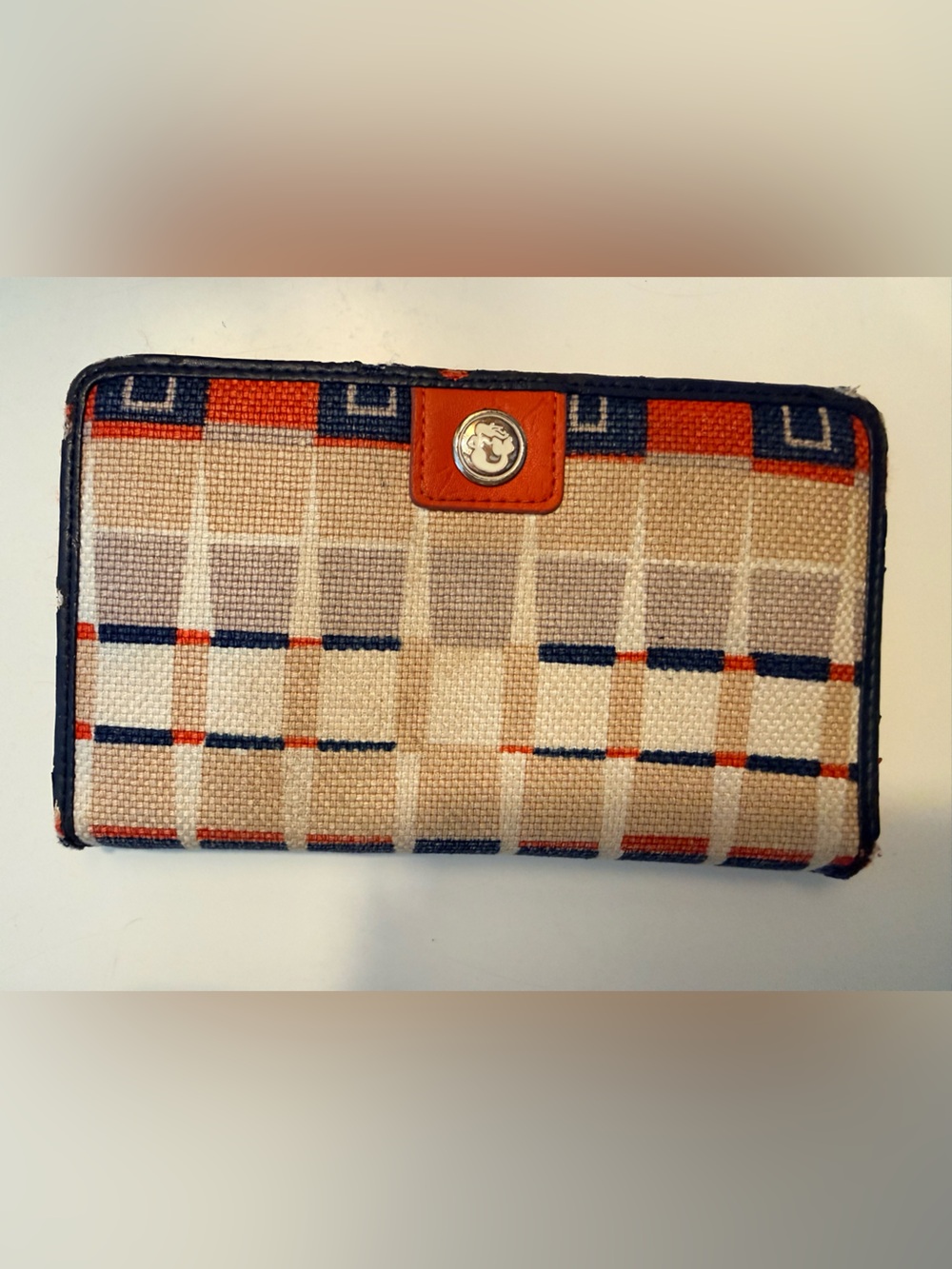 Vintage Spartina Navy and Red Wallet